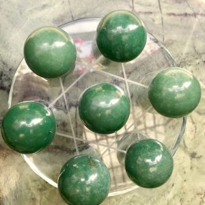 ĐĨA THẤT TINH PHONG THỦY ĐÁ AVENTURINE