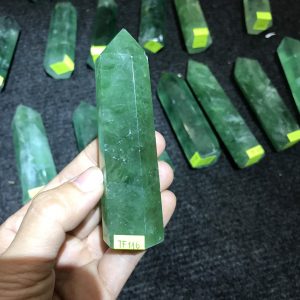 TRỤ ĐÁ FLUORITE MÀU XANH KL: 116G, CAO: 9CM (MS: TF116)