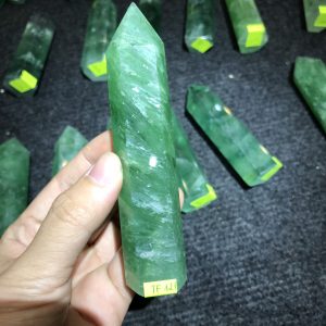 TRỤ ĐÁ FLUORITE MÀU XANH KL: 116G, CAO: 10,7CM (MS: TF121)
