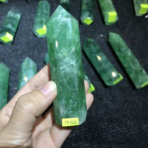 TRỤ ĐÁ FLUORITE MÀU XANH KL: 111G, CAO: 9,3CM (MS: TF122)