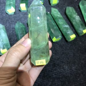 TRỤ ĐÁ FLUORITE MÀU XANH KL: 99G, CAO: 8,5CM (MS: TF114)