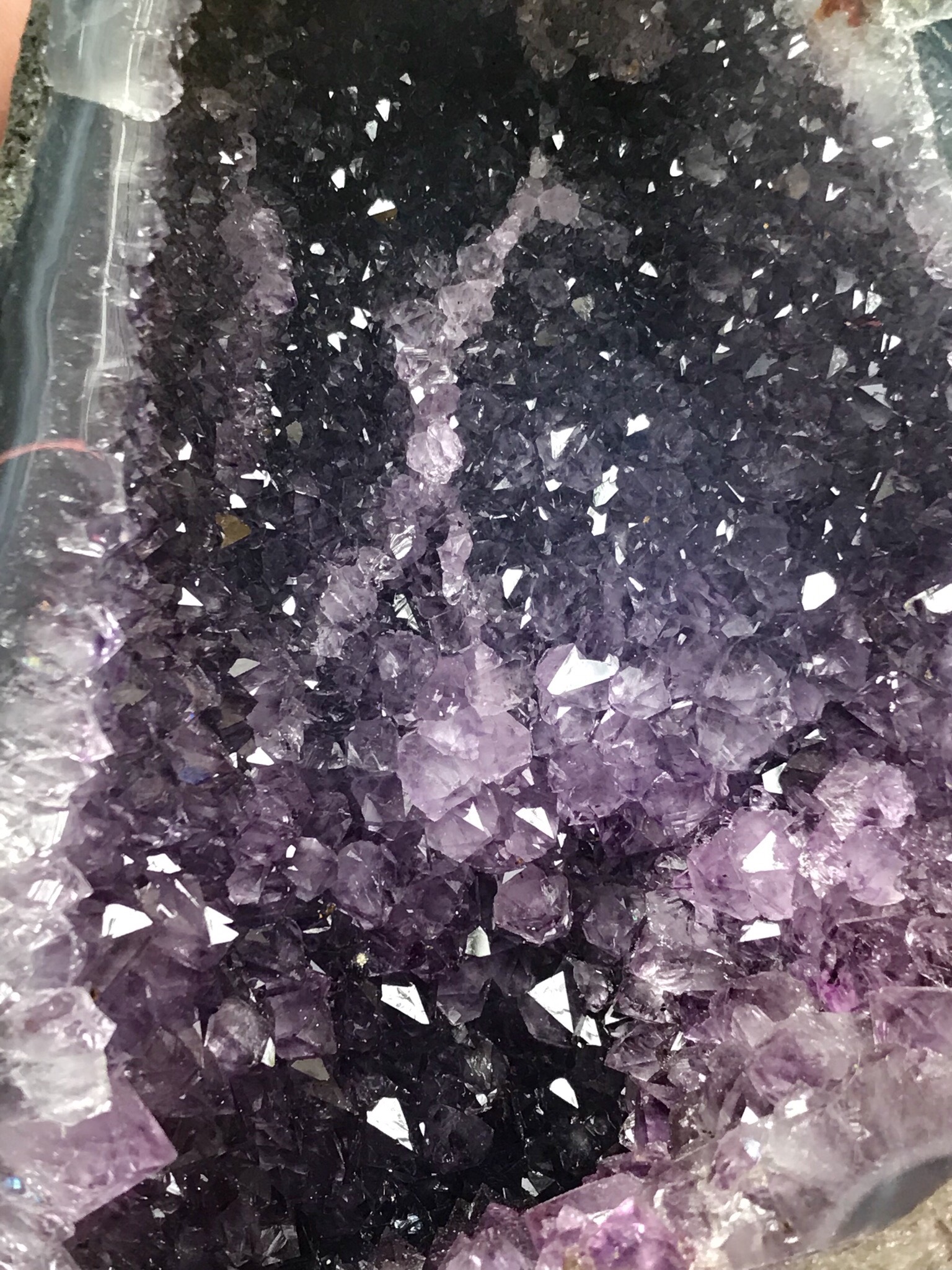 Hốc thạch anh tím 3,8kg kg KT : 20x16(T62)