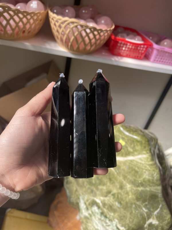 TRỤ ĐÁ ONYX- TRỤ ĐÁ MÀU ĐEN- TRỤ ĐÁ THANH TẨY - ĐÁ TAROT