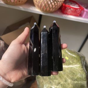 TRỤ ĐÁ ONYX- TRỤ ĐÁ MÀU ĐEN- TRỤ ĐÁ THANH TẨY - ĐÁ TAROT