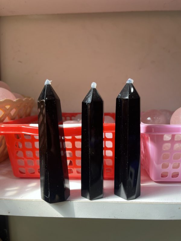 TRỤ ĐÁ ONYX- TRỤ ĐÁ MÀU ĐEN- TRỤ ĐÁ THANH TẨY - ĐÁ TAROT