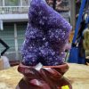 Miếng thạch anh tím - Amethyst Cluster - KT : 23 x 13 cm ( TRT15)