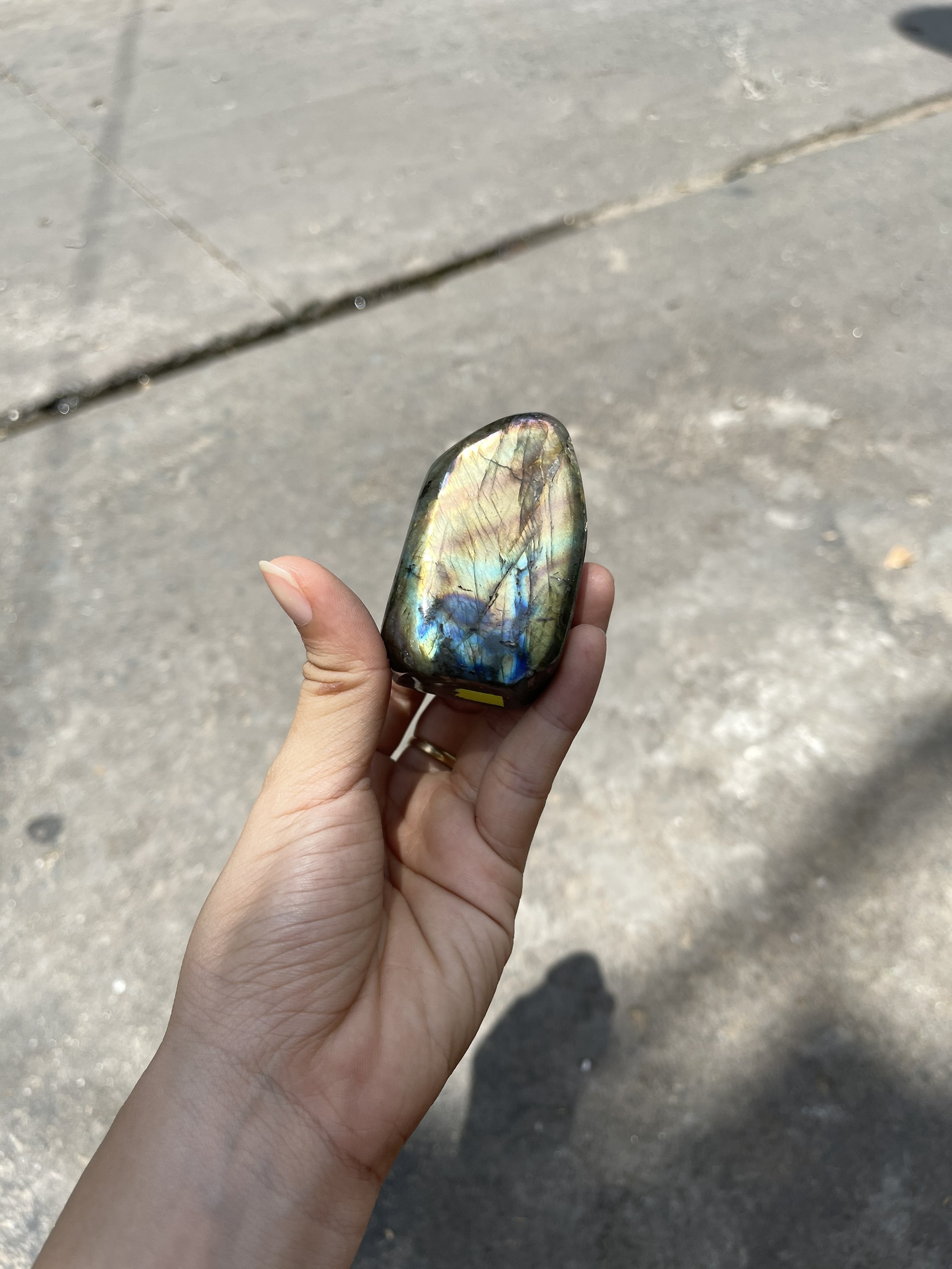 ĐÁ XÀ CỪ Labradorite– KT 6.4x4cm (XC38)