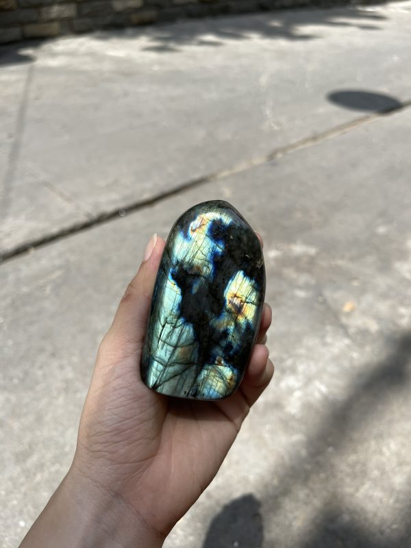 ĐÁ XÀ CỪ Labradorite– KT 8.6 x 4.8cm (XC39)