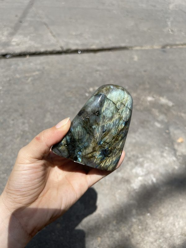 ĐÁ XÀ CỪ Labradorite– KT 8.4 x 7.2cm (XC41)