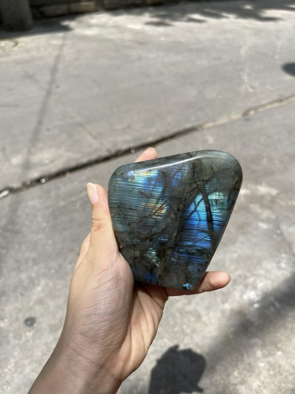 ĐÁ XÀ CỪ Labradorite– KT 8.4x8.4cm (XC47)