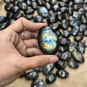 PALM LABRADORITE - đá xà cừ hình viên