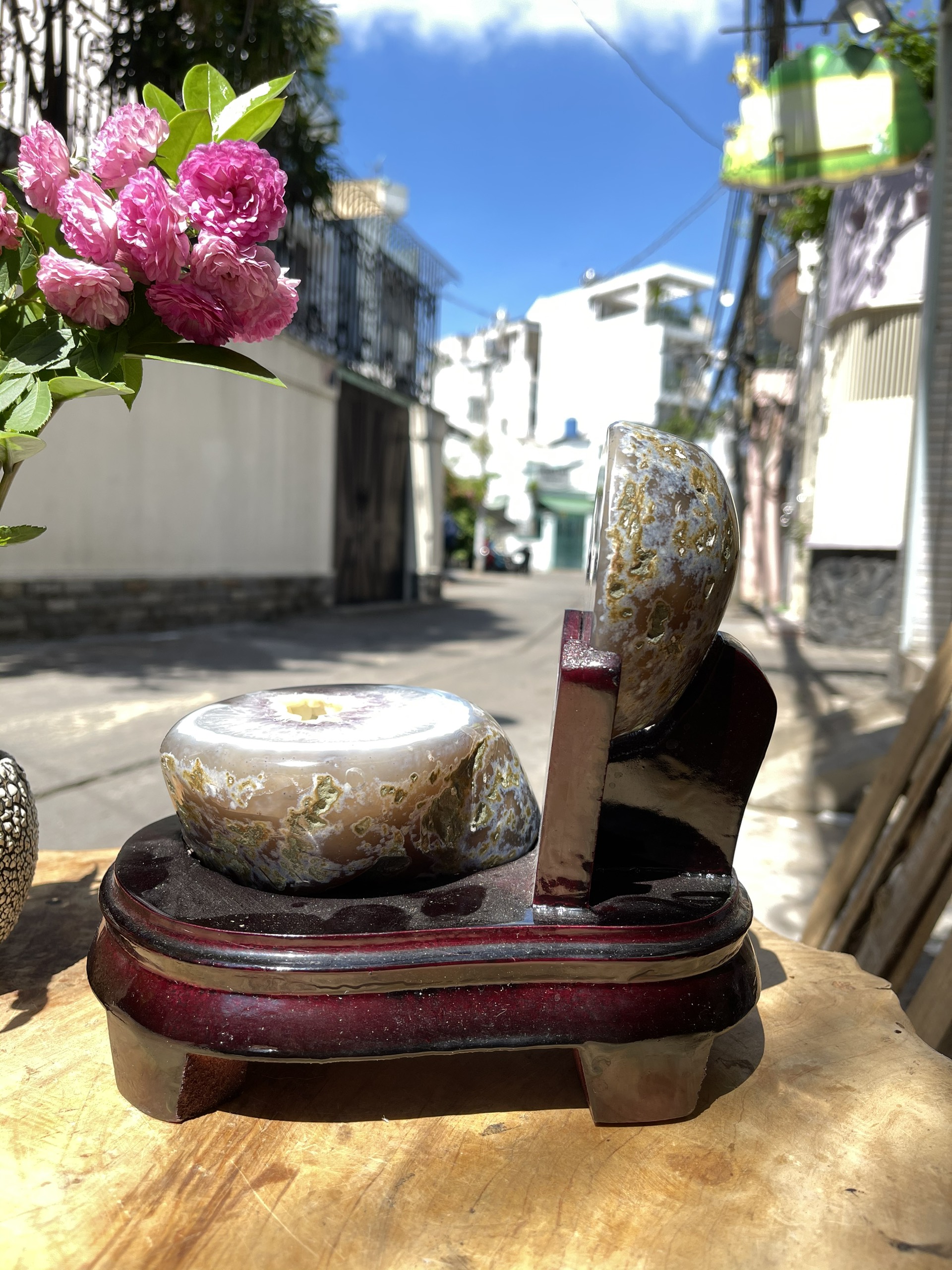 BÁT TỤ LỘC KT: 21x16 CM