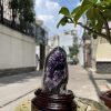 Bông thạch anh tím đậm - AMETHYST GEODE KT 13.5X6.5 CM (MS: TIM773)