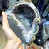 Hốc thạch anh tím - Amethyst Geode - KT : 12x13 (T82)