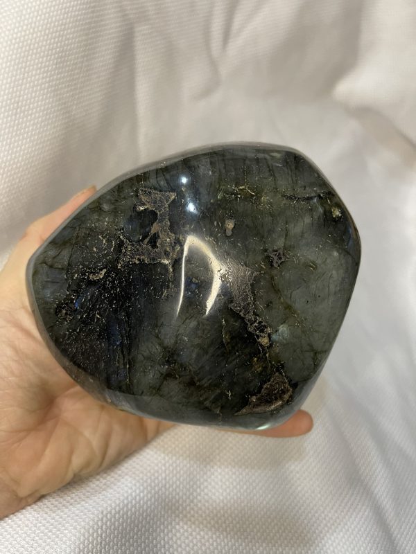 ĐÁ XÀ CỪ Labradorite – KT 10 x 10.5 cm, KL 1167g (XC85)