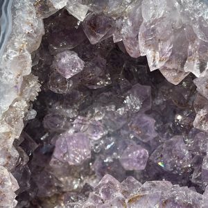 Hốc thạch anh tím - Amethyst Geode - KT : 17 x 15cm, 3kg (T89)