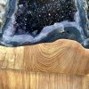 Hốc thạch anh tím – Amethyst Geode – KT : 24 x 19cm, 4.8kg (T90)
