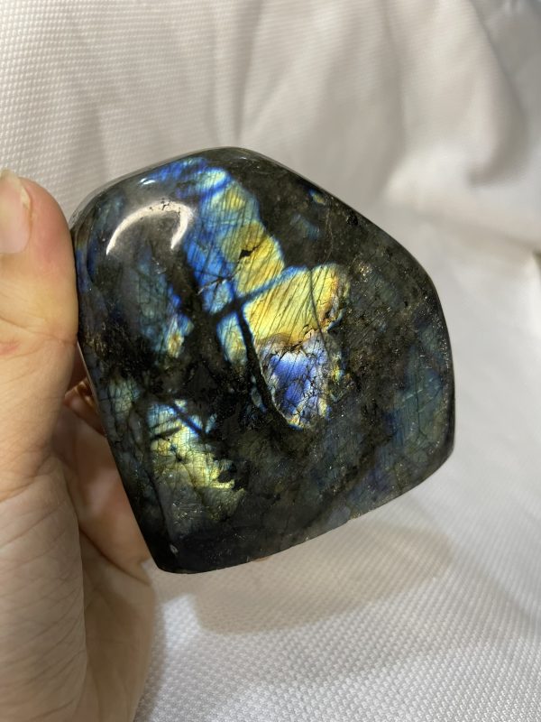 ĐÁ XÀ CỪ Labradorite – KT 8.8 x8,8 cm, KL 680g (XC86)