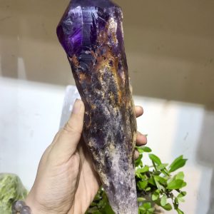 Trụ Thạch Anh Tím thô