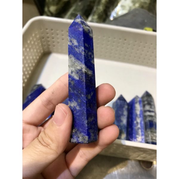 TRỤ ĐÁ LAPIS LAZULI - TRỤ ĐÁ THANH TẨY - đá tarot