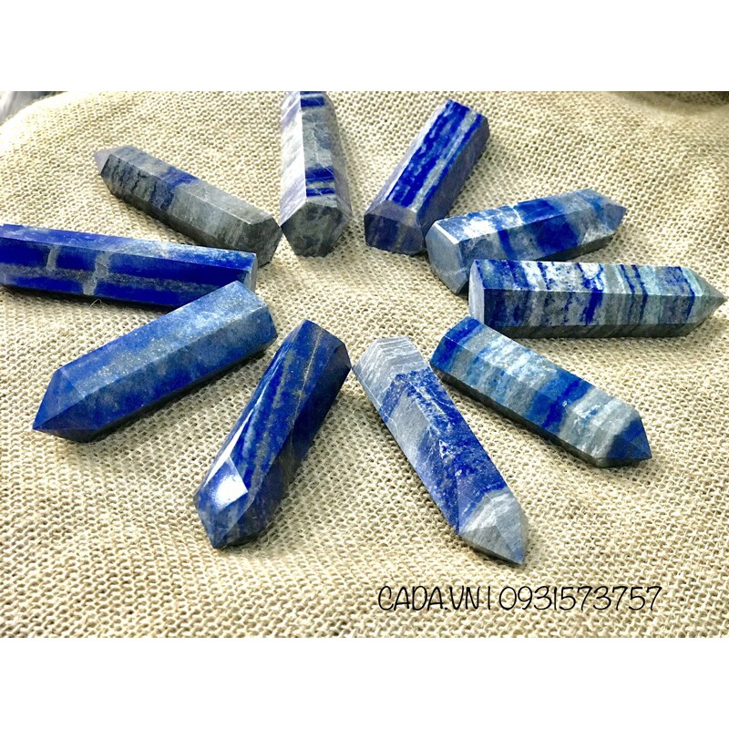 TRỤ ĐÁ LAPIS LAZULI - TRỤ ĐÁ THANH TẨY - đá tarot