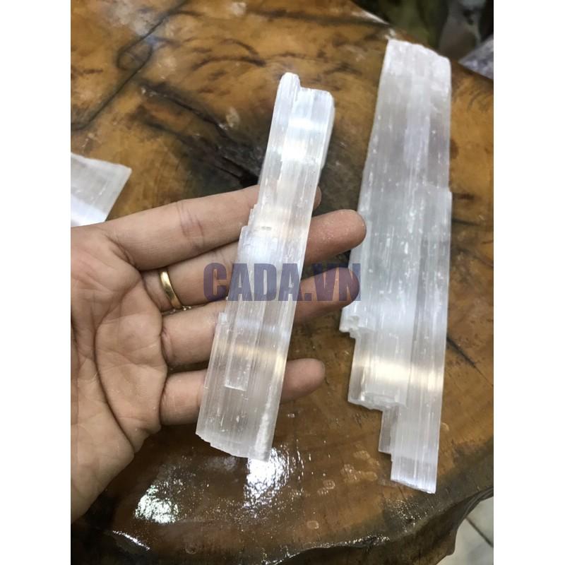 Đá thanh tẩy selenite - size nhỏ sưu tầm