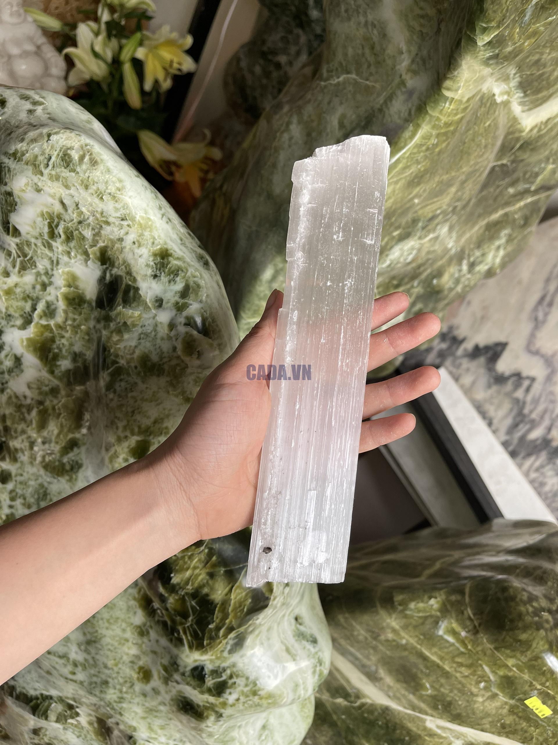 Đá Selenite thanh tẩy, sưu tầm