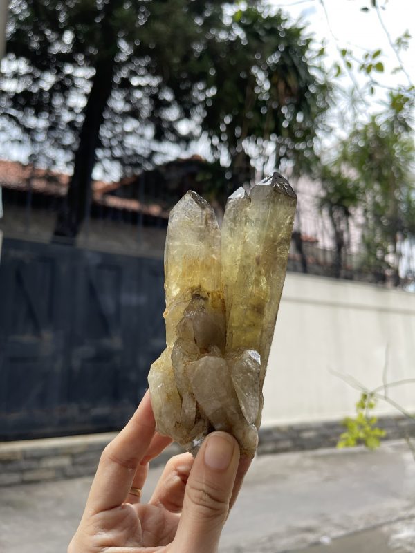 CỤM TINH THỂ THẠCH ANH VÀNG - citrine quartz