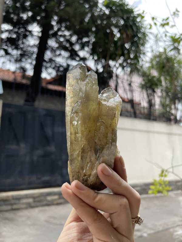 CỤM TINH THỂ THẠCH ANH VÀNG - citrine quartz