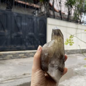 CỤM TINH THỂ THẠCH ANH KHÓI VÀNG - Smoky citrine quartz