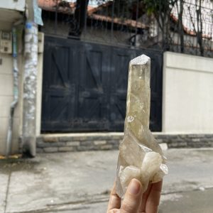 CỤM TINH THỂ THẠCH ANH KHÓI VÀNG - Smoky citrine quartz