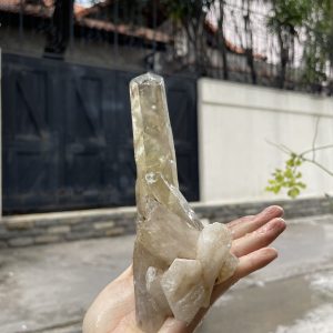 CỤM TINH THỂ THẠCH ANH KHÓI VÀNG - Smoky citrine quartz