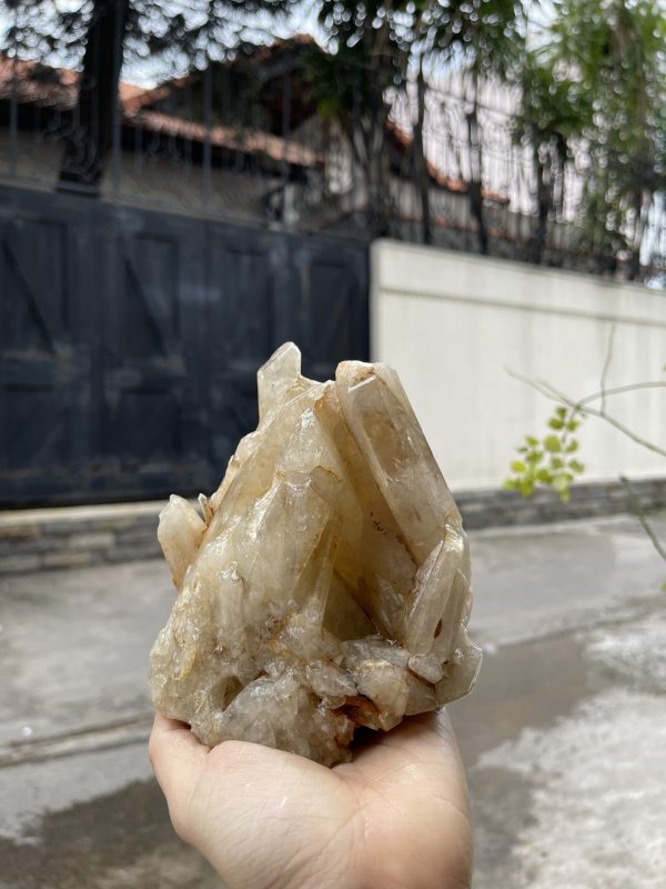 CỤM TINH THỂ THẠCH ANH VÀNG - Citrine quartz