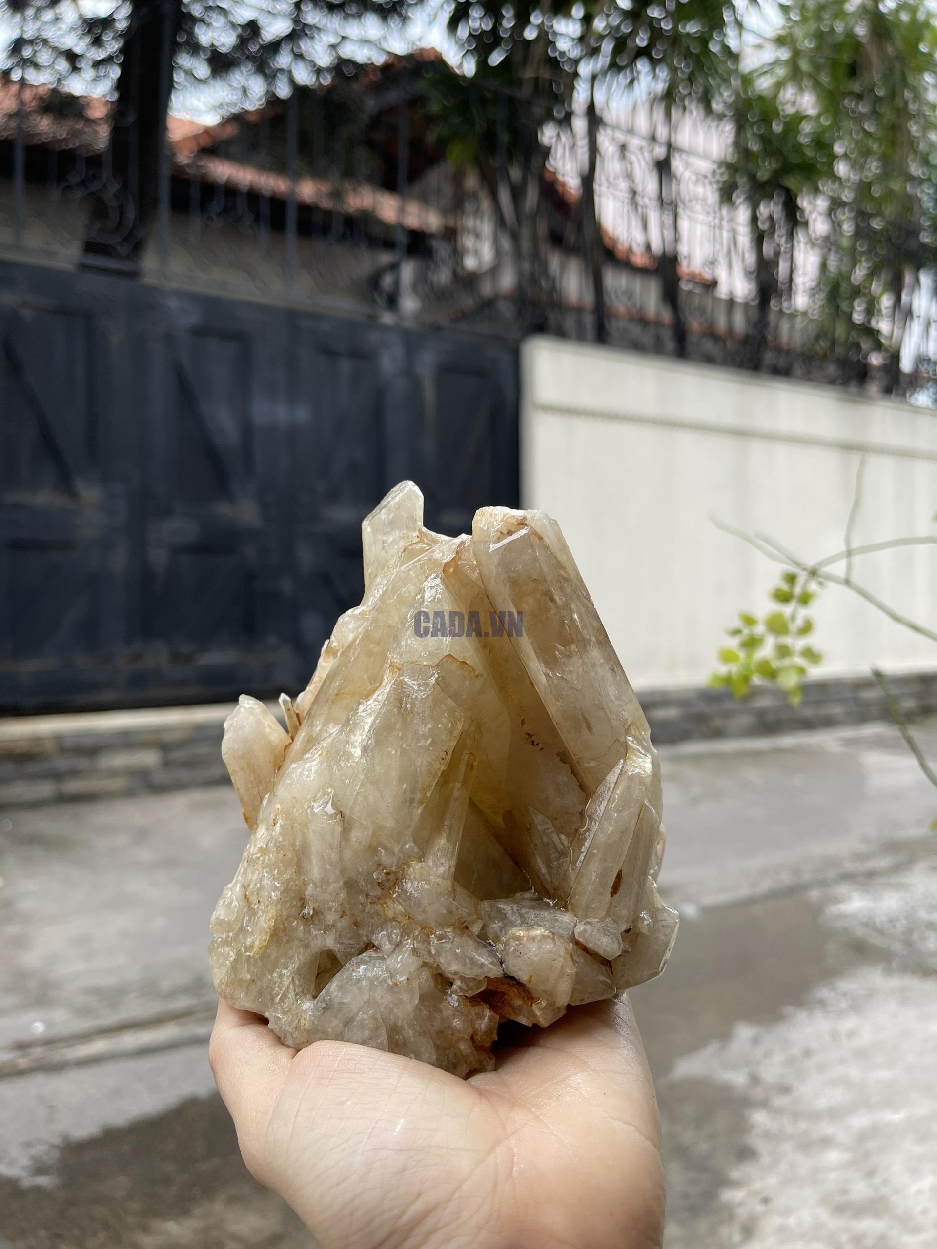 CỤM TINH THỂ THẠCH ANH VÀNG - Citrine quartz