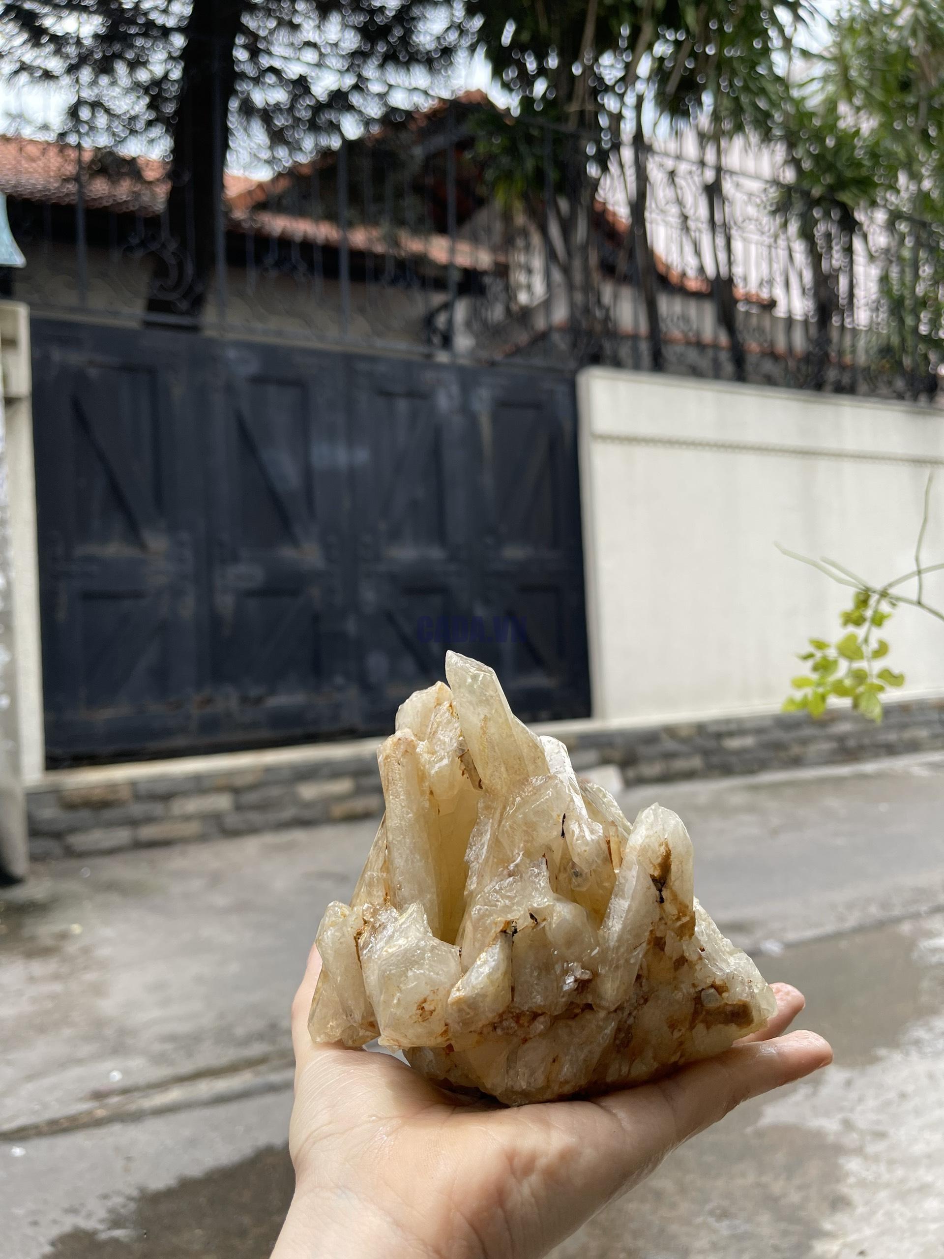 CỤM TINH THỂ THẠCH ANH VÀNG - Citrine quartz