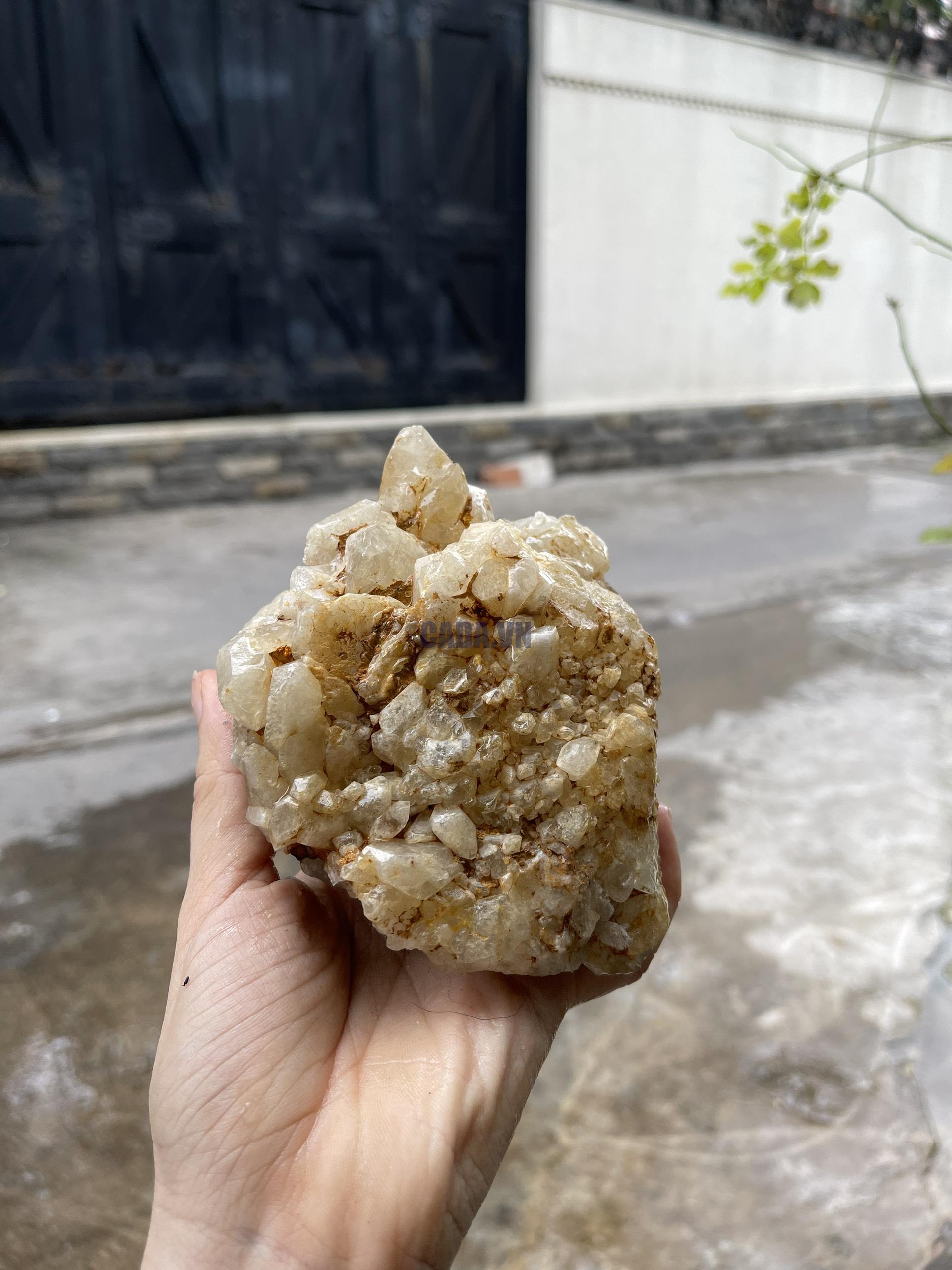 CỤM TINH THỂ THẠCH ANH VÀNG - Citrine quartz