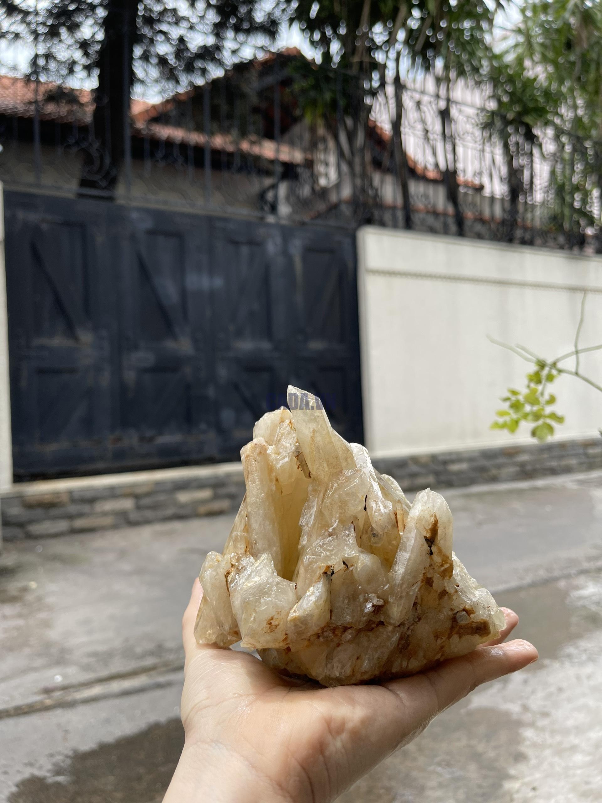 CỤM TINH THỂ THẠCH ANH VÀNG - Citrine quartz