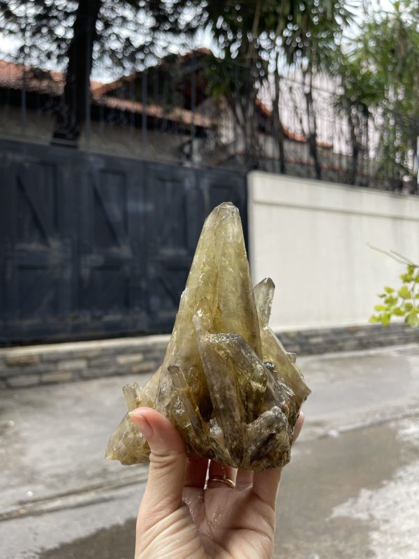 CỤM TINH THỂ THẠCH ANH VÀNG - Citrine quartz