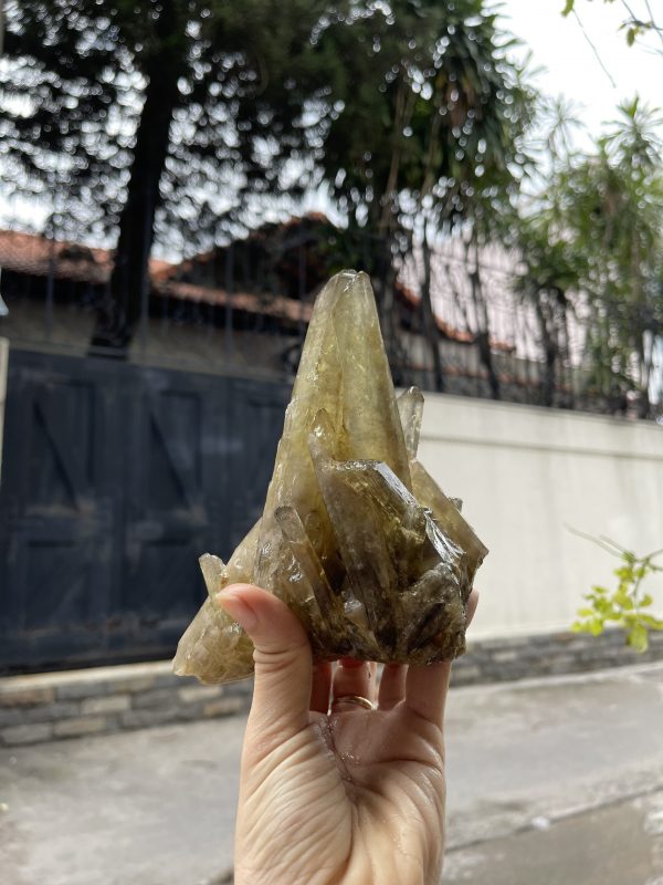 CỤM TINH THỂ THẠCH ANH VÀNG - Citrine quartz