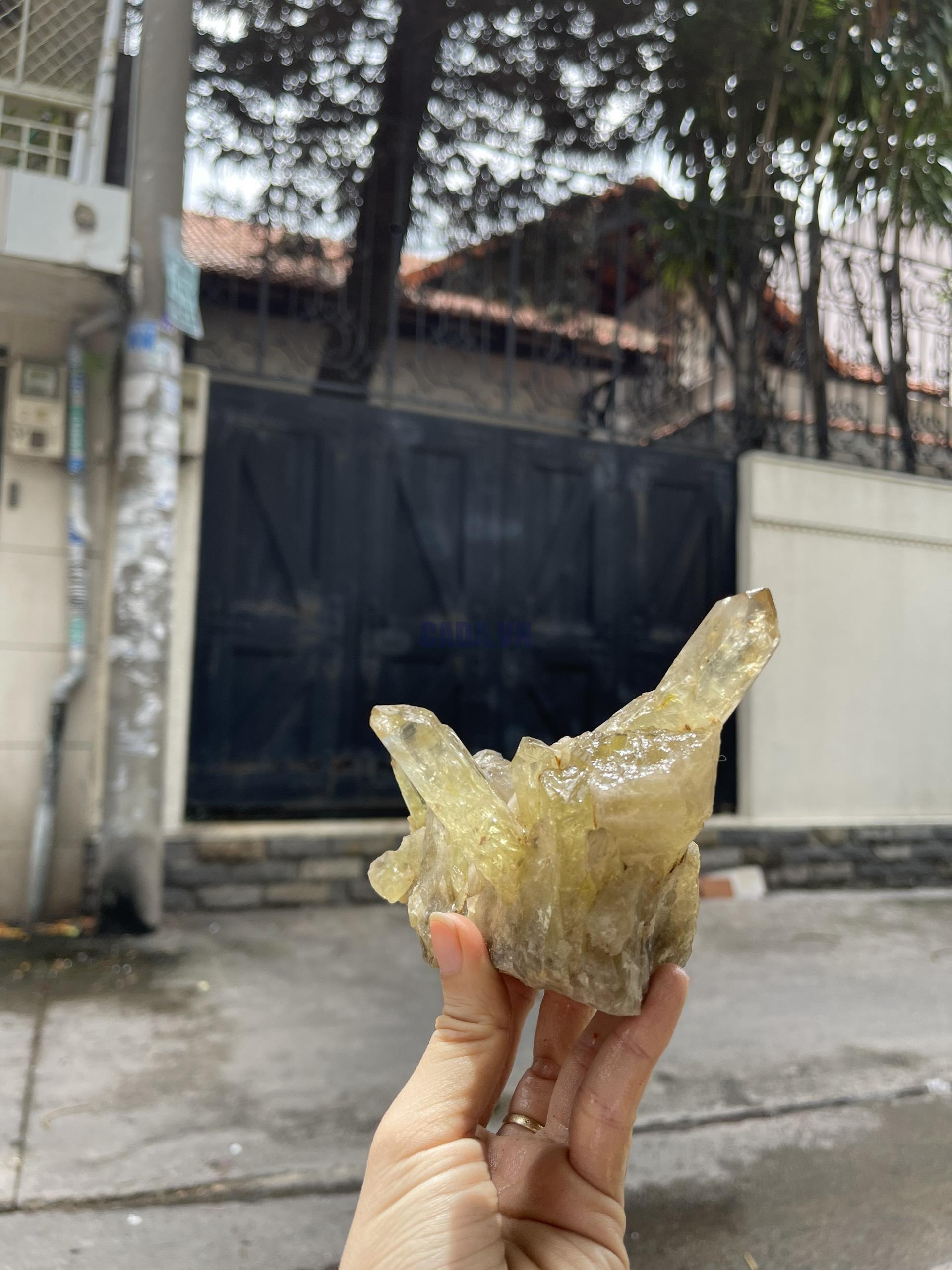 CỤM TINH THỂ THẠCH ANH VÀNG - Citrine quartz