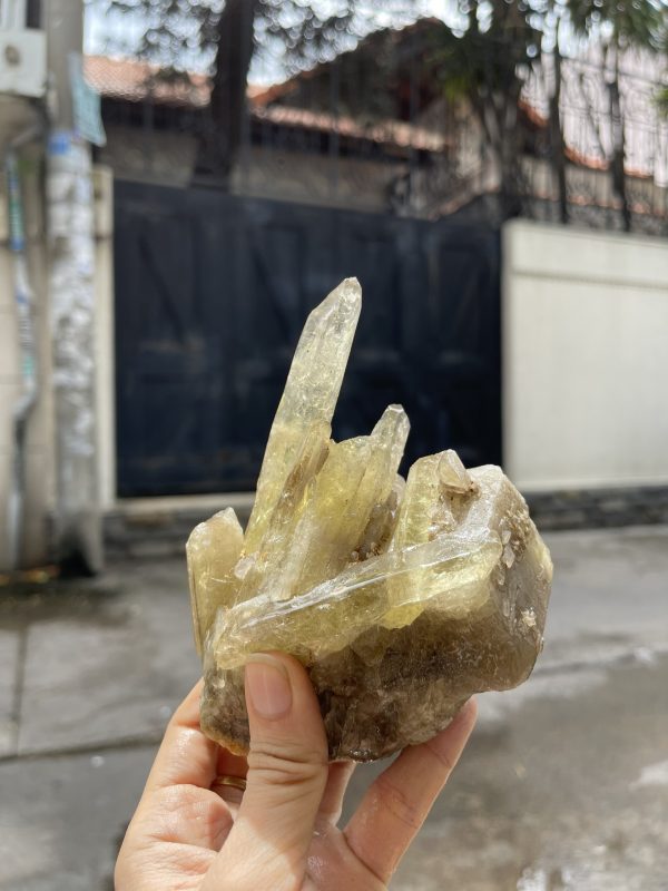 CỤM TINH THỂ THẠCH ANH VÀNG - Citrine quartz