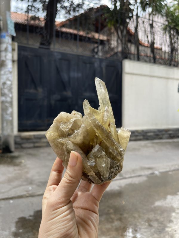 CỤM TINH THỂ THẠCH ANH VÀNG - Citrine quartz