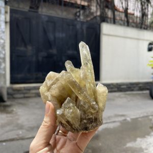 CỤM TINH THỂ THẠCH ANH VÀNG - Citrine quartz