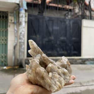 CỤM TINH THỂ THẠCH ANH KHÓI - Smoky quartz