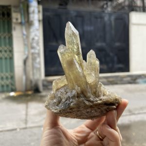 CỤM TINH THỂ THẠCH ANH VÀNG - Citrine quartz