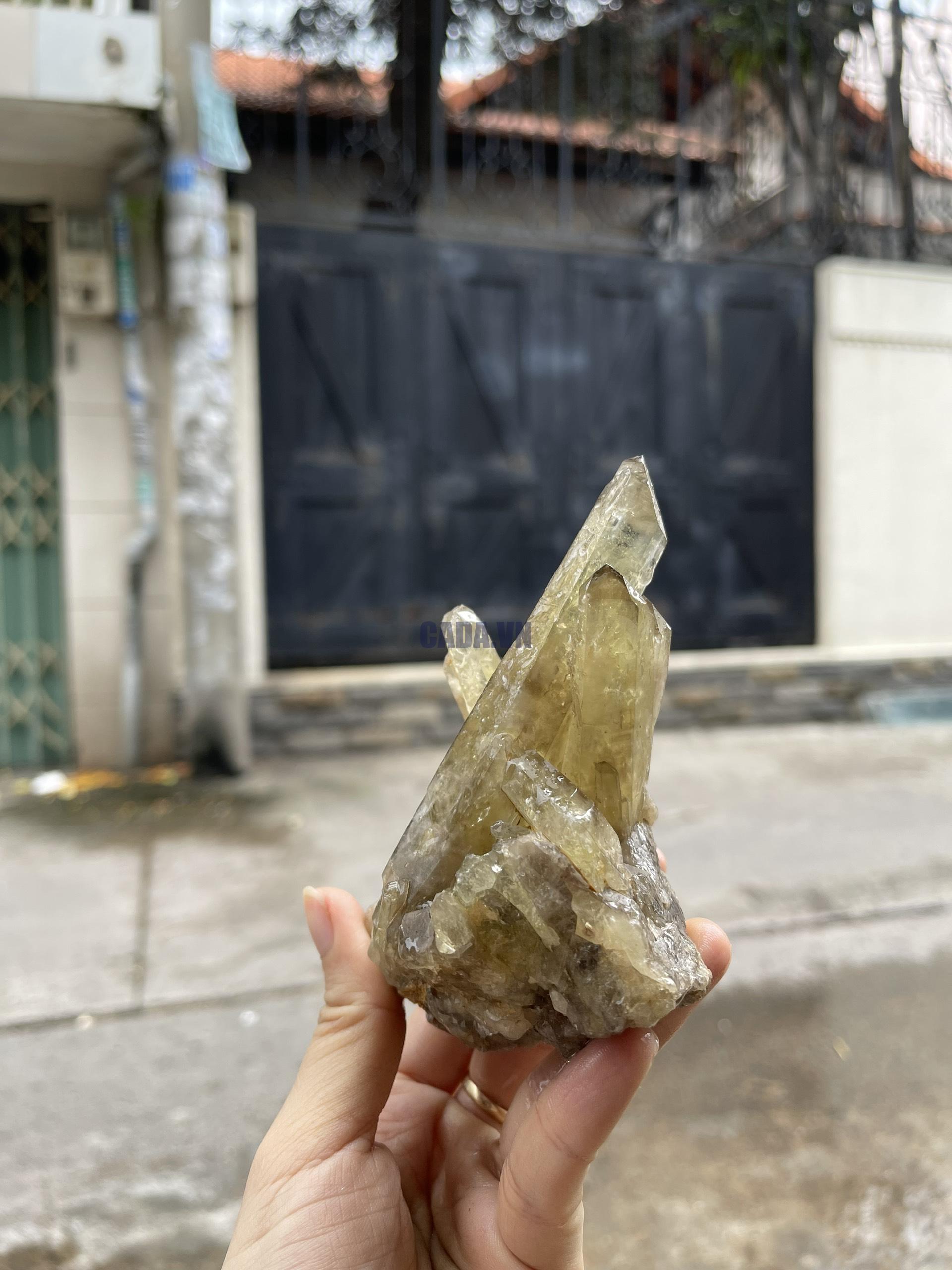 CỤM TINH THỂ THẠCH ANH VÀNG - Citrine quartz