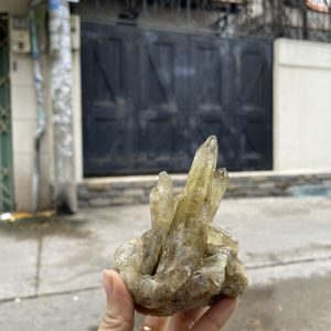 CỤM TINH THỂ THẠCH ANH VÀNG - Citrine quartz