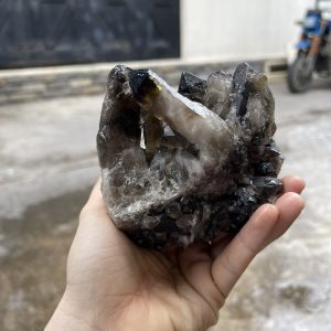 CỤM TINH THỂ THẠCH ANH KHÓI - Smoky quartz
