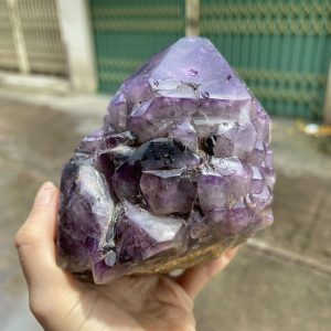CỤM TINH THỂ THẠCH ANH TÍM
