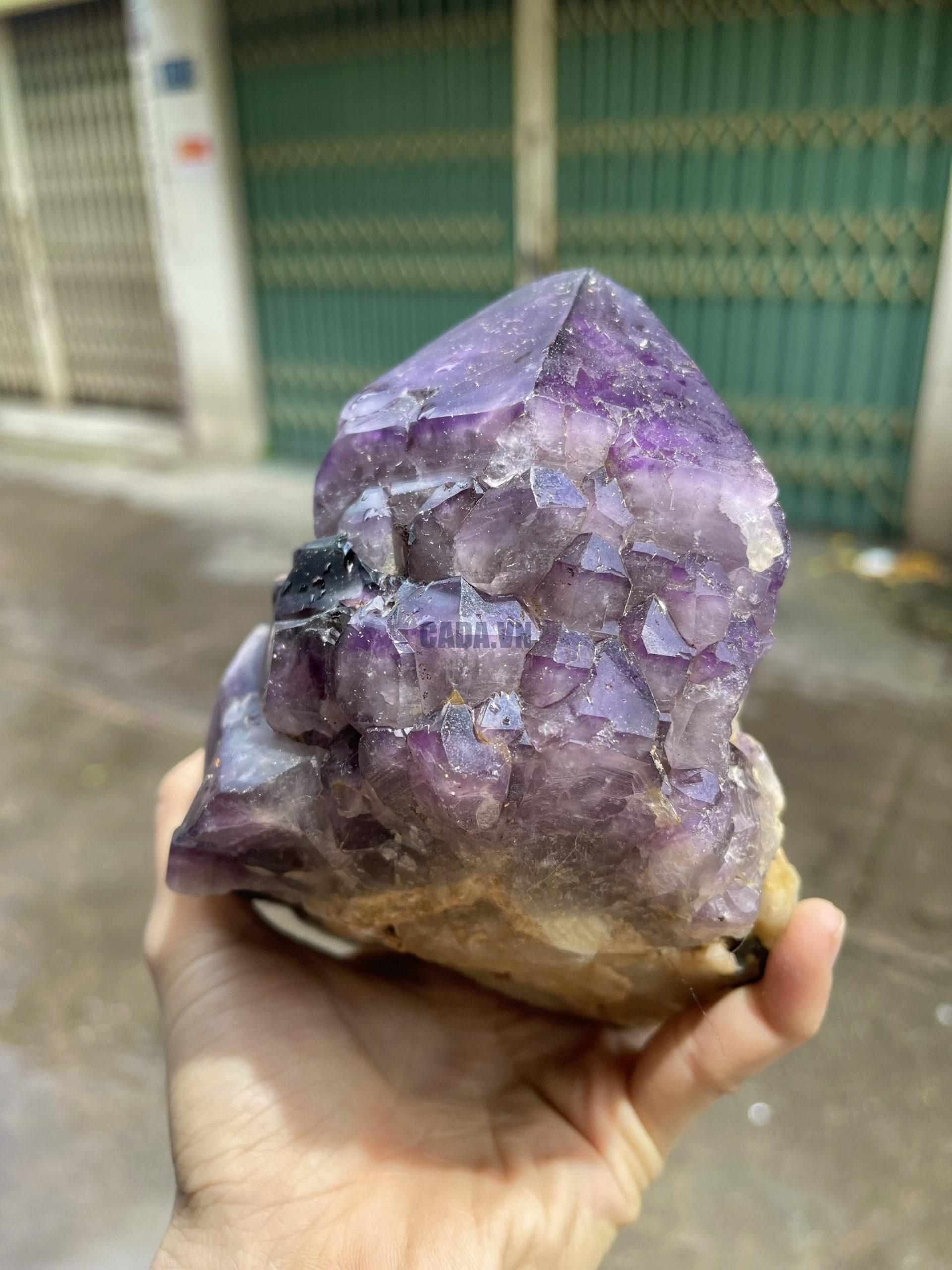 CỤM TINH THỂ THẠCH ANH TÍM